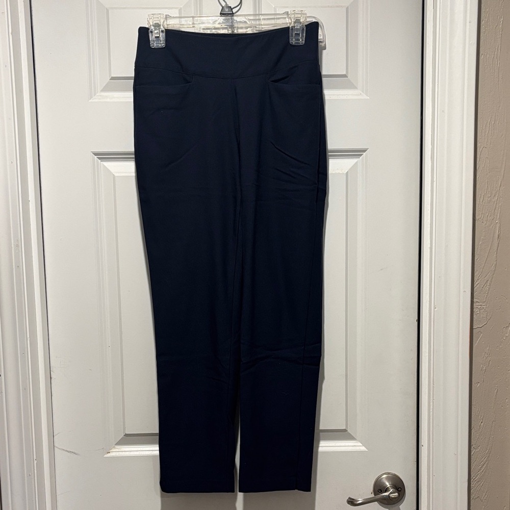 Lady Hagen Dark Blue Ankle Pants